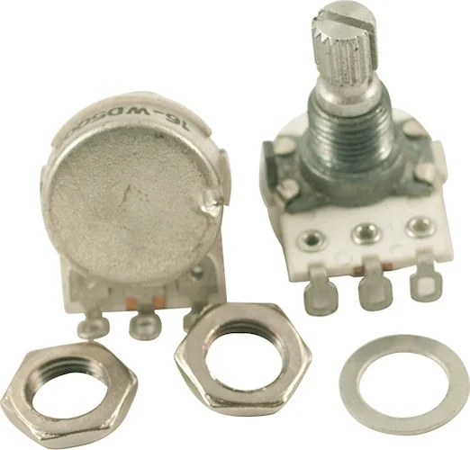 Alpha Metric Mini Potentiometer With Short Bushing 500 kohm (1)