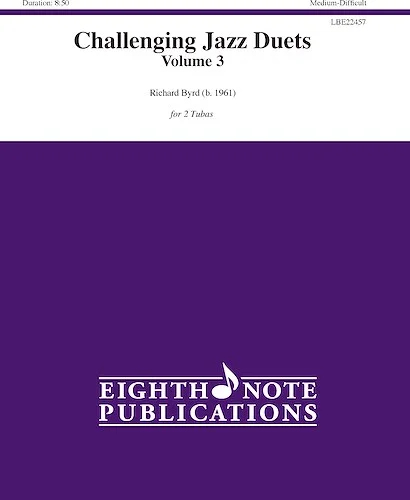 Challenging Jazz Duets Volume 3<br>