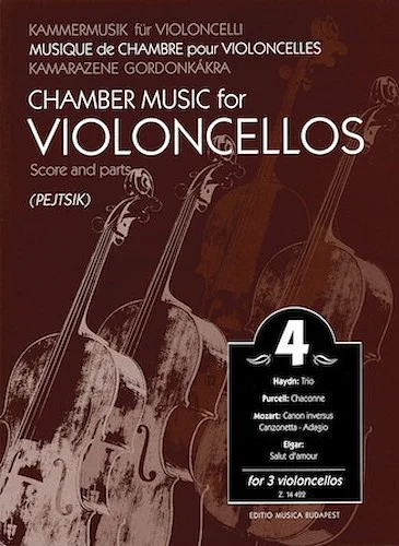 Chamber Music for Violoncellos - Volume 4 - 3 Violoncellos