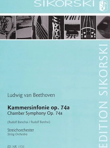 Chamber Symphony Op. 74a - for String Orchestra Image