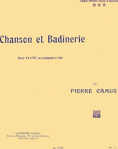 Chanson et Badinerie pour Flute