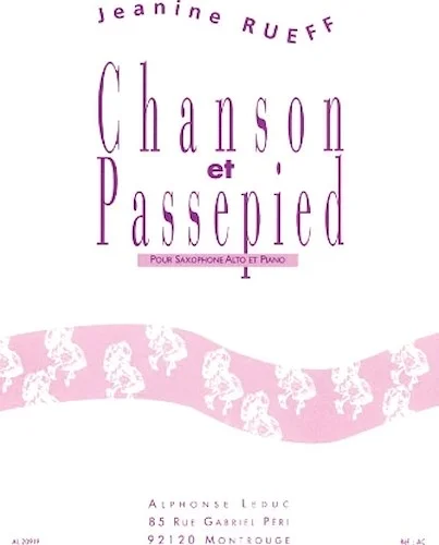 Chanson et Passepied