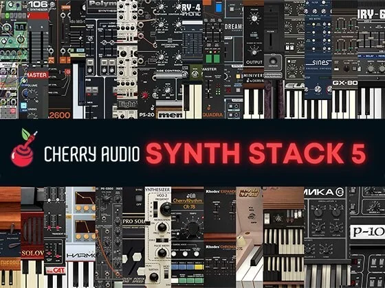 Cherry Audio Synth Stack 5 (Download) <br>The History - and Future - of Synthesis in One Collection