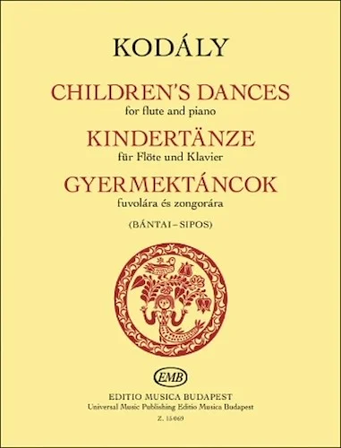 Children's Dances - for Flute and Piano