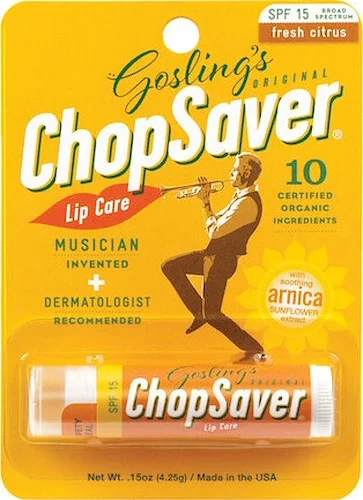 ChopSaver Gold Lip Balm with SPF15
