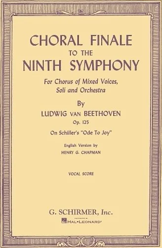 Choral Finale to the Ninth Symphony