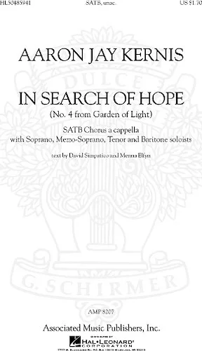 Choral Movements from Garden of Light - No. 4 - In Search of Hope