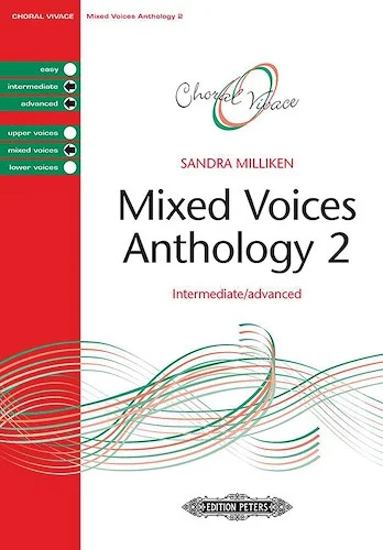 Choral Vivace Mixed Voices Anthology 2<br>7 Pieces with and wihout Piano, Intermediate/Advanced