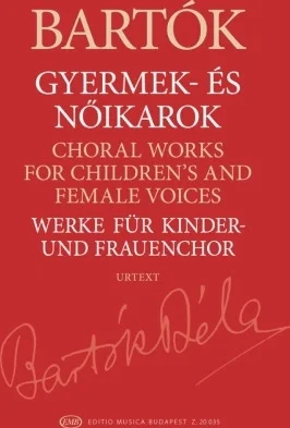 Choral Works For Children's And Female Voices Urtext Edition Paperback