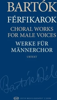 Choral Works For Male Voices Urtext Edition Paperback