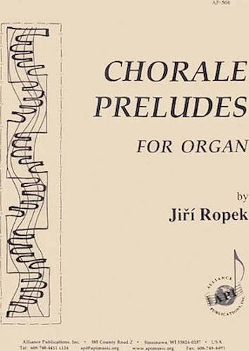 Chorale Preludes For Organ, Revised