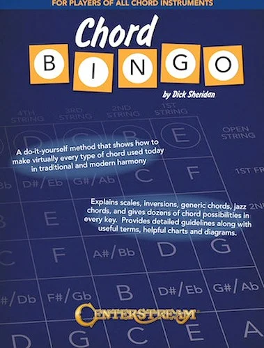 Chord Bingo - For Players of All Chord Instruments
