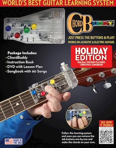 ChordBuddy Guitar Learning System - Holiday Edition