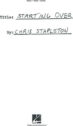 Chris Stapleton - Starting Over