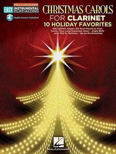 Christmas Carols - 10 Holiday Favorites - Easy Instrumental Play-Along