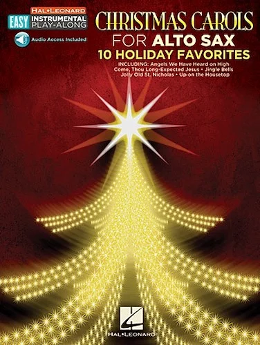 Christmas Carols - 10 Holiday Favorites - Easy Instrumental Play-Along