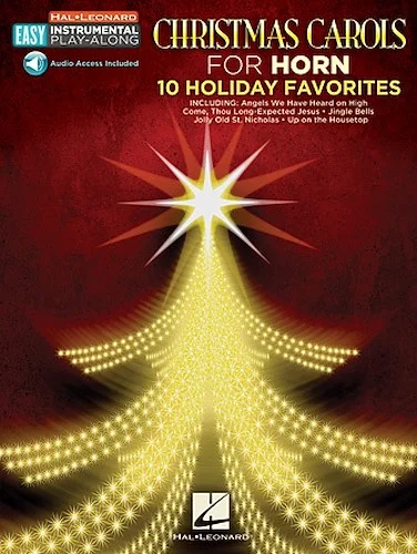 Christmas Carols - 10 Holiday Favorites - Easy Instrumental Play-Along