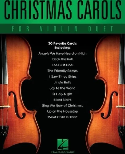 Christmas Carols for Violin Duet Image