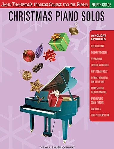 Christmas Piano Solos - Fourth Grade (Book Only)
