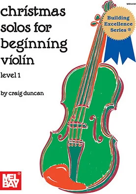 Christmas Solos for Beginning Violin<br>Level 1