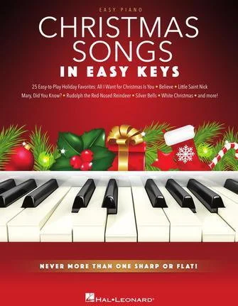 Christmas Songs - In Easy Keys - Never More Than One Sharp or Flat!