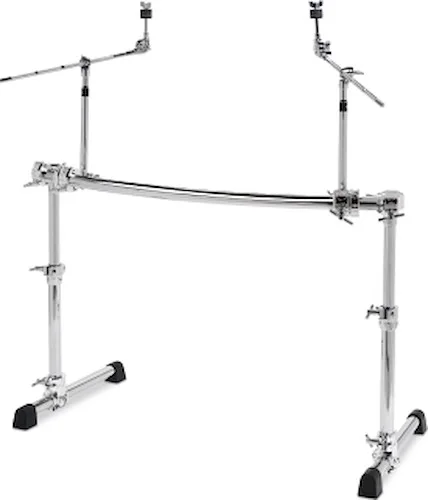 Chrome Series Height Adjustable Curved Rack