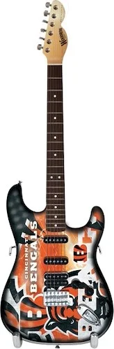 Cincinnati Bengals 10" Collectible Mini Guitar