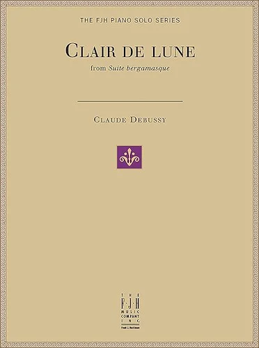 Clair de lune from Suite bergamasque<br>