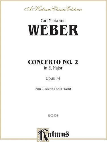 Clarinet Concerto No. 2 in E-flat Major, Opus 74