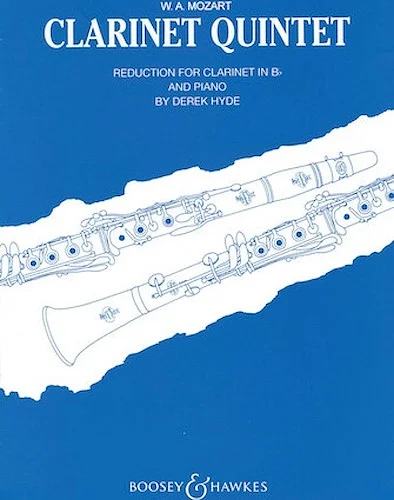 Clarinet Quintet in A, K.581 - Reduction for Clarinet and Piano