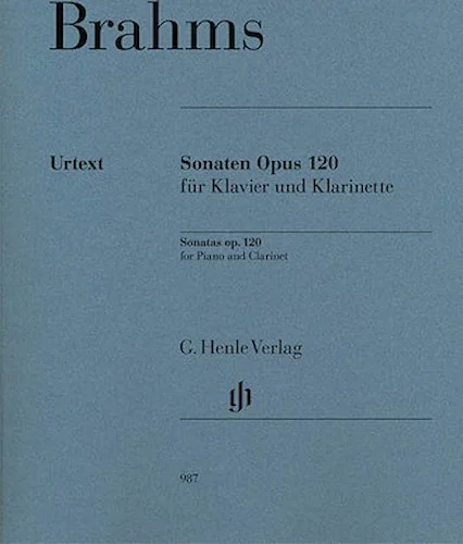Clarinet Sonatas Op. 120
