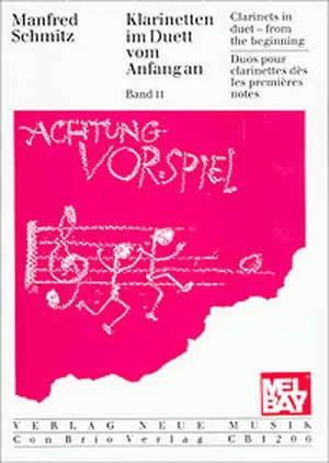 Clarinets in Duet from the Beginning Book 2<br>Exercises and Recital Pieces for Beginners