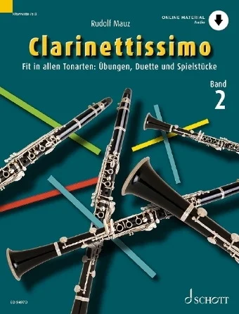 Clarinettissimo Vol. 2 Book/CD