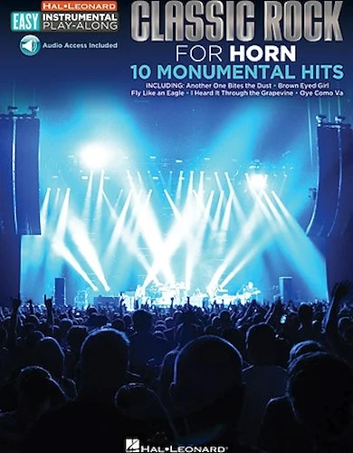 Classic Rock - 10 Monumental Hits - Easy Instrumental Play-Along