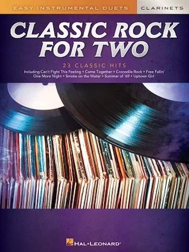 Classic Rock for Two Clarinets - Easy Instrumental Duets