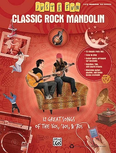 Classic Rock Mandolin - 12 Great Songs of the '60s, '70s & '80s