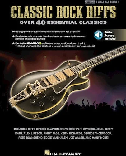 Classic Rock Riffs - Over 40 Essential Classics