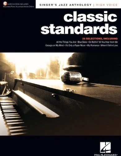 Classic Standards - Singer's Jazz Anthology