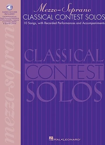 Classical Contest Solos - Mezzo-Soprano