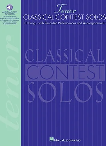 Classical Contest Solos - Tenor