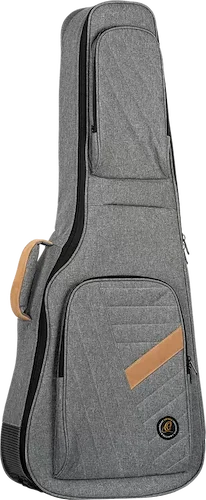 Classical Guitar Premium Deluxe Bag - 20 mm Soft Padding - 2 Accessory Pockets - Grey