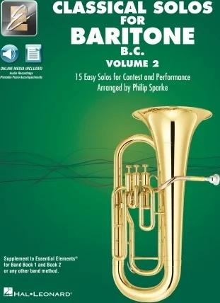 Classical Solos for Baritone B.C. - Volume 2 - 15 Easy Solos for Contest and Performance