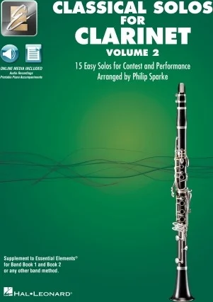 Classical Solos for Clarinet - Volume 2 - 15 Easy Solos for Contest and Performance