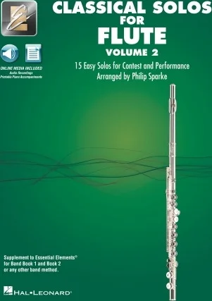 Classical Solos for Flute - Volume 2 - 15 Easy Solos for Contest and Performance