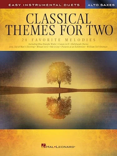 Classical Themes for Two Alto Saxophones - Easy Instrumental Duets