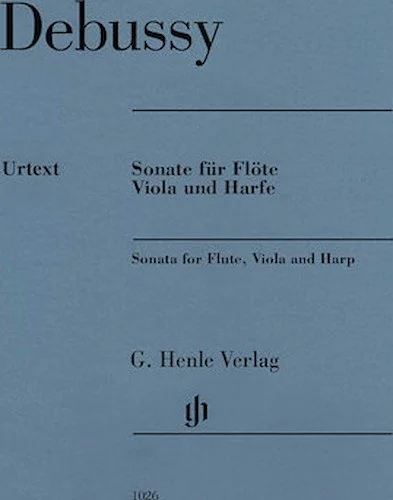 Claude Debussy - Sonata for Flute, Viola and Harp