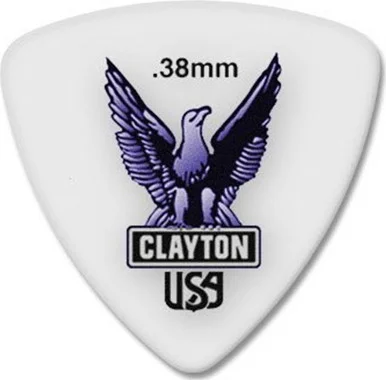 CLAYTON 12PK ROUNDED TRIANGLE .38MM