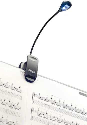 Clip-on and free-standing LED lamp