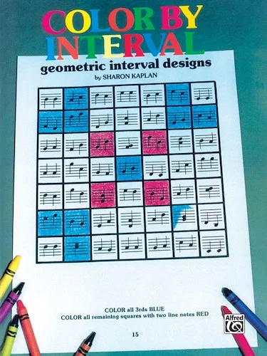 Color by Interval, Book 1: Geometric Interval Designs