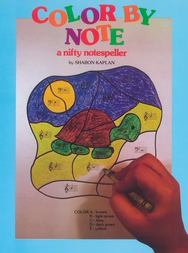 Color by Note, Book 1: A Nifty Notespeller